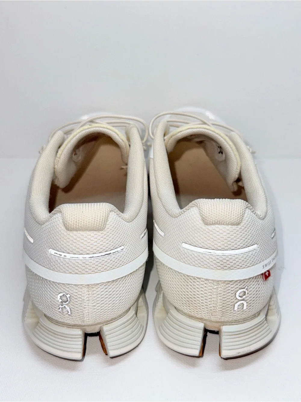 On Running Women's Sneakers in Cream and White